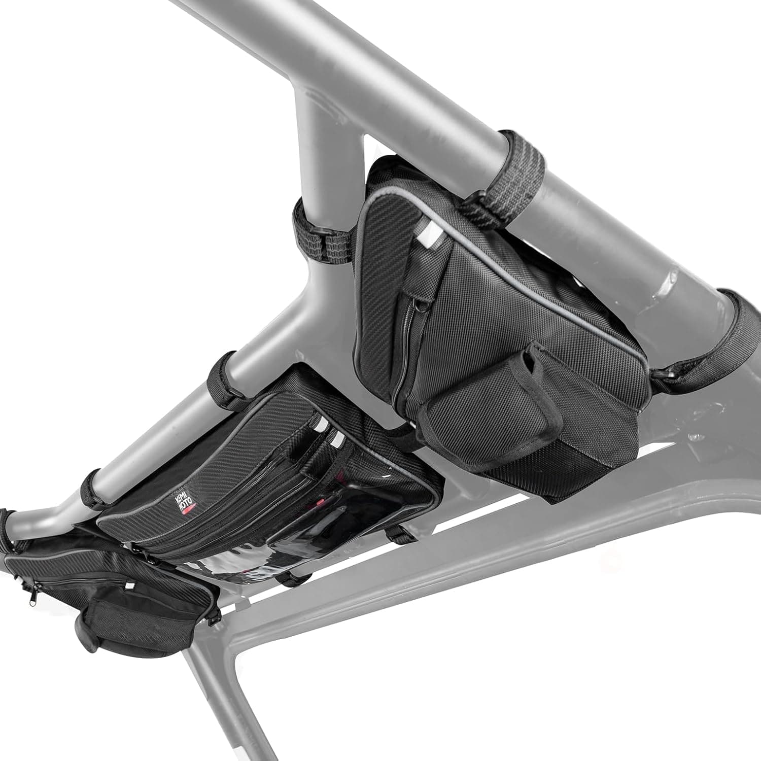 Photo of UTV Roof Bag Overhead Storage Bag for Polaris RZR XP 1000/ 4 2024-2025 by Kemimoto - Premium for UTVs / Side by Sides
