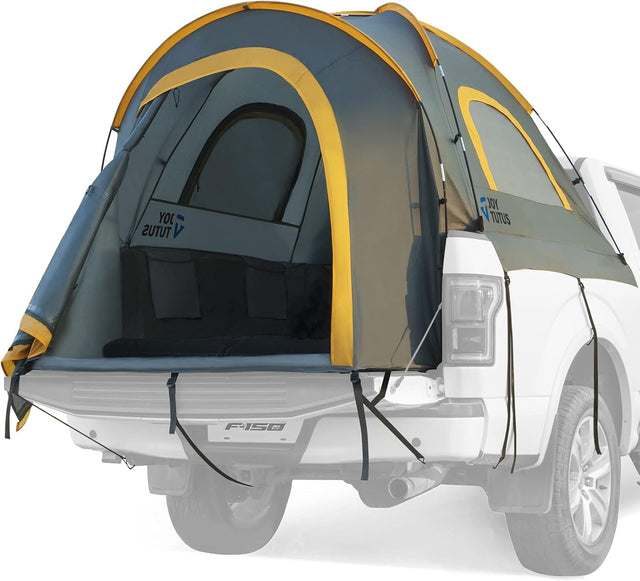 Photo of Kemimoto JOYTUTUS Pickup Truck Tent 2.0, 5.5'-6' Camping Preferred - Orange by Kemimoto - Premium for UTVs / Side by Sides