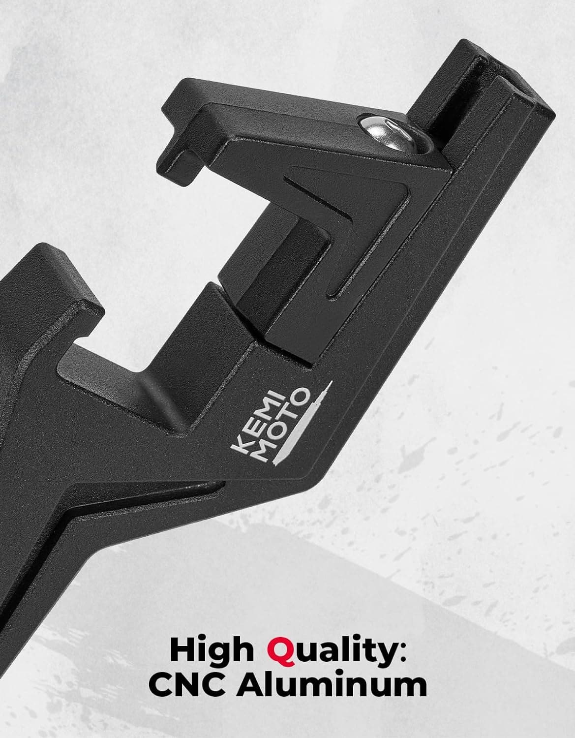 Photo of Universal Driver Footpegs Extension Bracket by Kemimoto - Premium for UTVs / Side by Sides