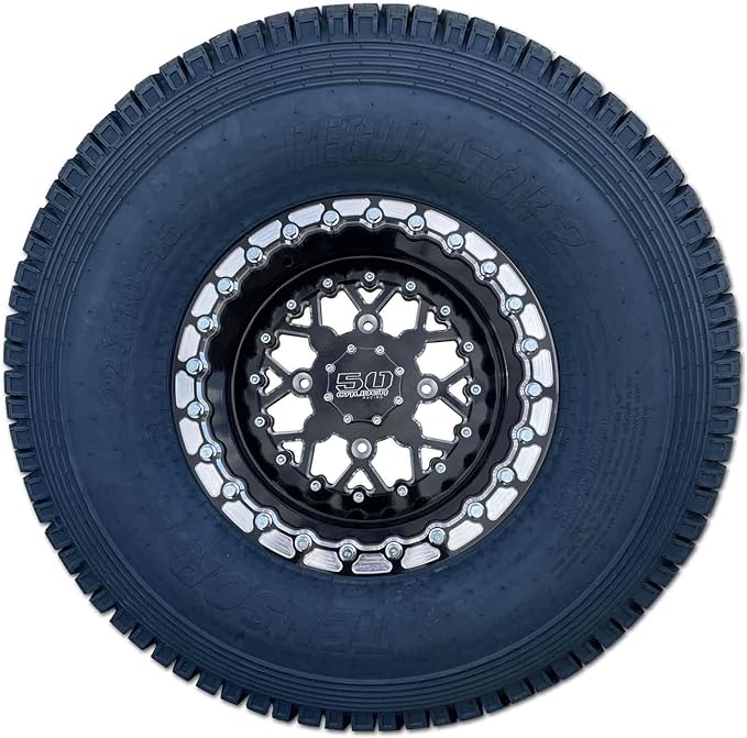 Photo of 503 Billet Aluminum Beadlock Wheel Black by 50 Caliber Racing - Premium Wheels for UTVs / Side by Sides
