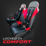 Photo of 4-Point Seat Belt Harness – Automotive buckle by 50 Caliber Racing - Premium Harnesses for UTVs / Side by Sides