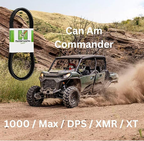 Photo of Hunterworks 2021-2025 Can Am Commander Belt (All Models) by Hunterworks - Premium for UTVs / Side by Sides