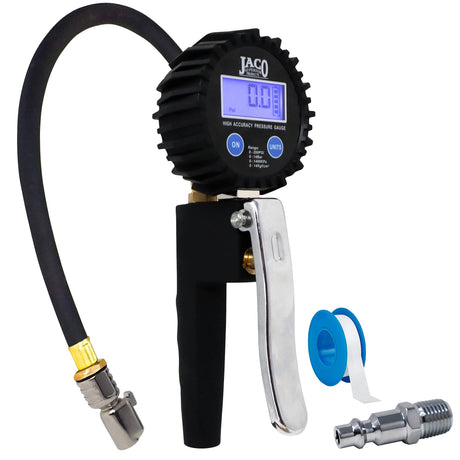 Photo of FlowPro® 2.0 Digital Tire Inflator with Pressure Gauge - 200 PSI by JACO - Premium Tire Inflator Gauge for UTVs / Side by Sides