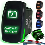 Waterproof Funny Rocker Switch - 12V ON/Off, LED Backlit with Custom Etched Design | R1 Industries