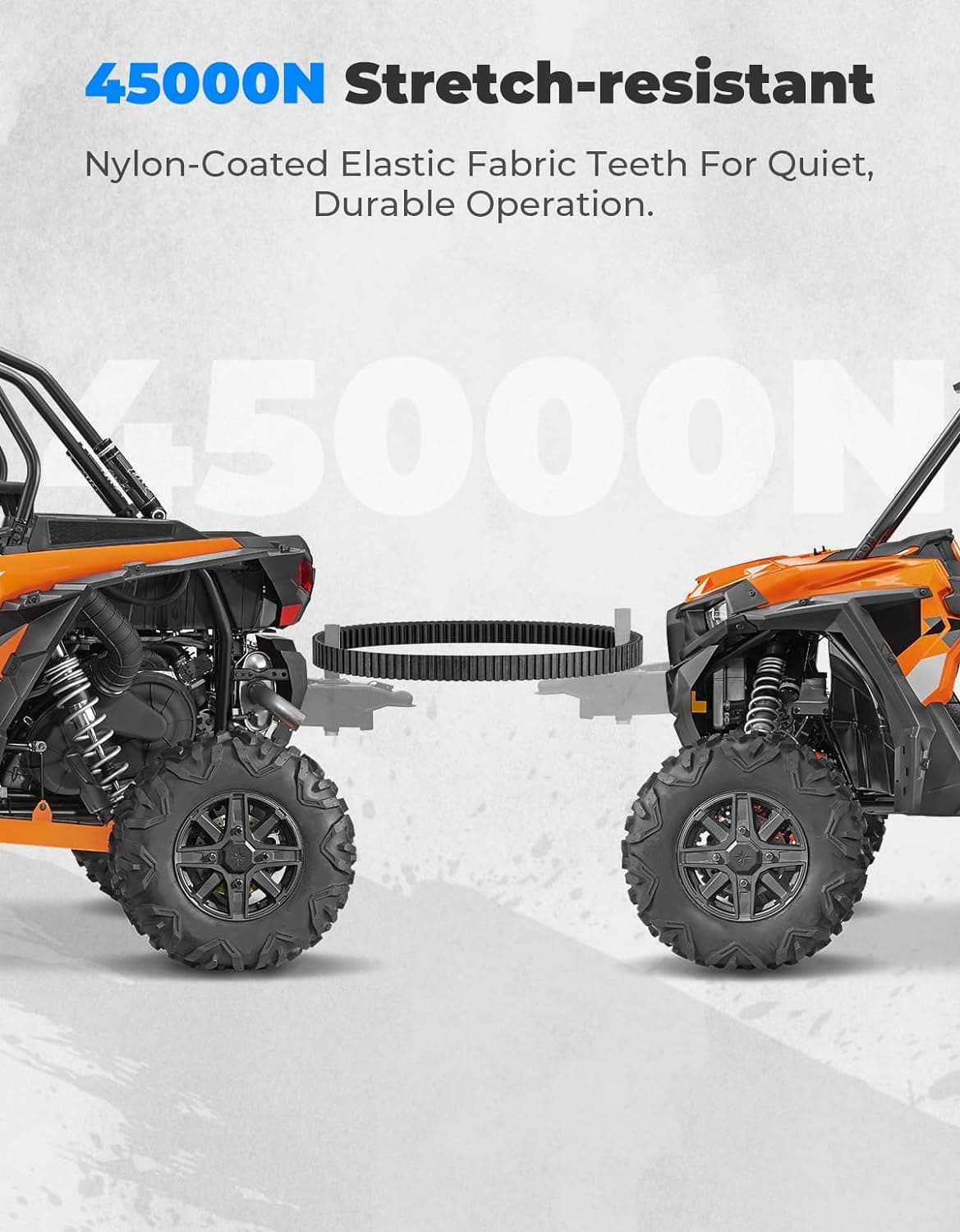 Photo of Upragded UTV Drive Belt for Polaris RZR XP 1000/General XP 1000 by Kemimoto - Premium for UTVs / Side by Sides