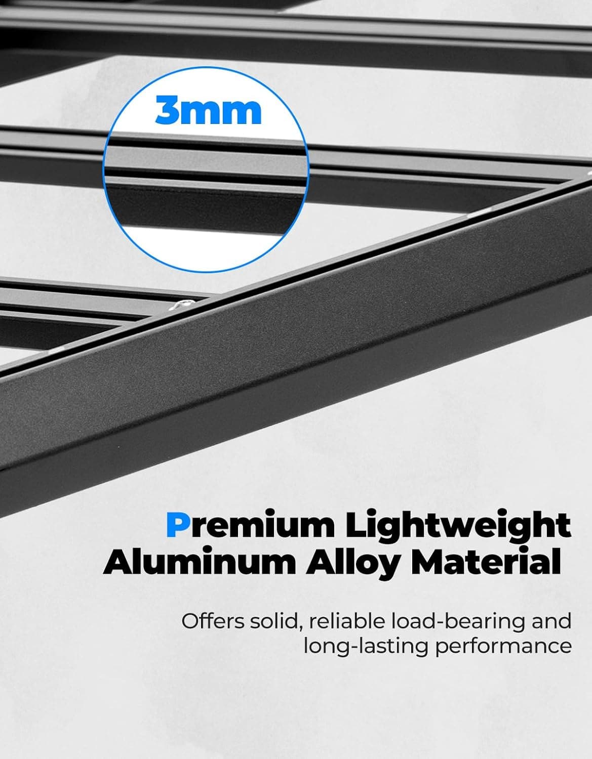 Photo of Roof Rack for Polaris Ranger XP 1000/ Ranger 1000 (2-Seat) by Kemimoto - Premium for UTVs / Side by Sides