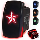 Waterproof Funny Rocker Switch - 12V ON/Off, LED Backlit with Custom Etched Design | R1 Industries
