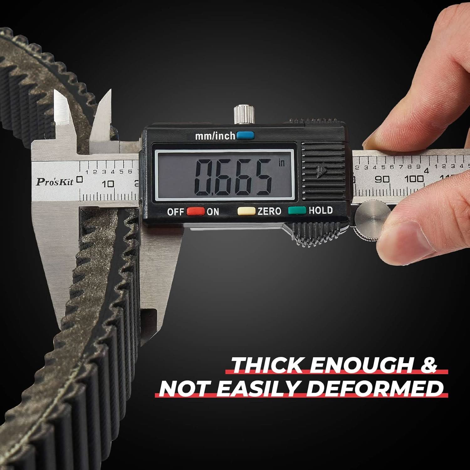 Photo of Kemimoto Heavy Duty Drive Belt for Polaris Sportsman/ RZR/ Ranger by Kemimoto - Premium for UTVs / Side by Sides