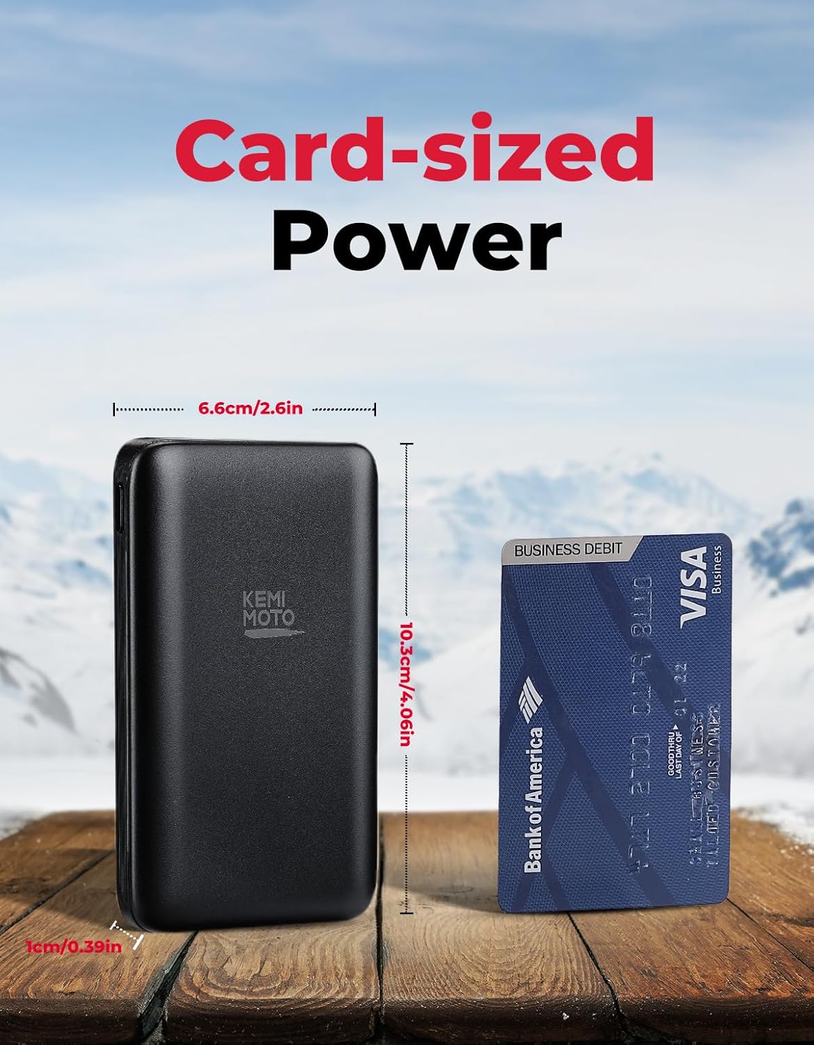 Photo of Kemimoto 5V 10000mAh Battery Pack for Heated Vests by Kemimoto - Premium for UTVs / Side by Sides