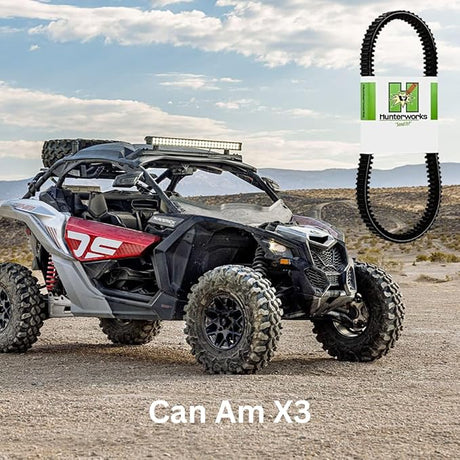 Photo of Hunterworks 2017-2025 Can Am Maverick X3 Turbo Belt / Turbo R/Turbo RR / X3 DS / X3 RS / X3 X RS / X3 X MR / X3 Max All Models/Smart-Shox/Smart-Lok by Hunterworks - Premium for UTVs / Side by Sides