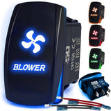 Waterproof Funny Rocker Switch - 12V ON/Off, LED Backlit with Custom Etched Design | R1 Industries