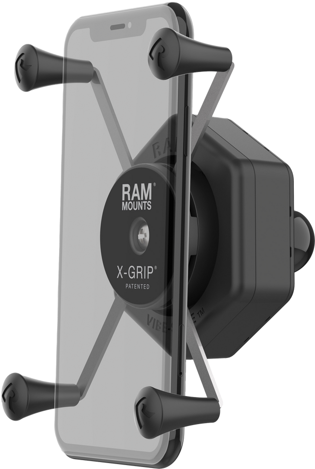 Photo of X-GRIP VIBE-SAFE PHONE HOLDER LARGE WITH BALL ADAPTER by RAM - Premium Accessories for UTVs / Side by Sides