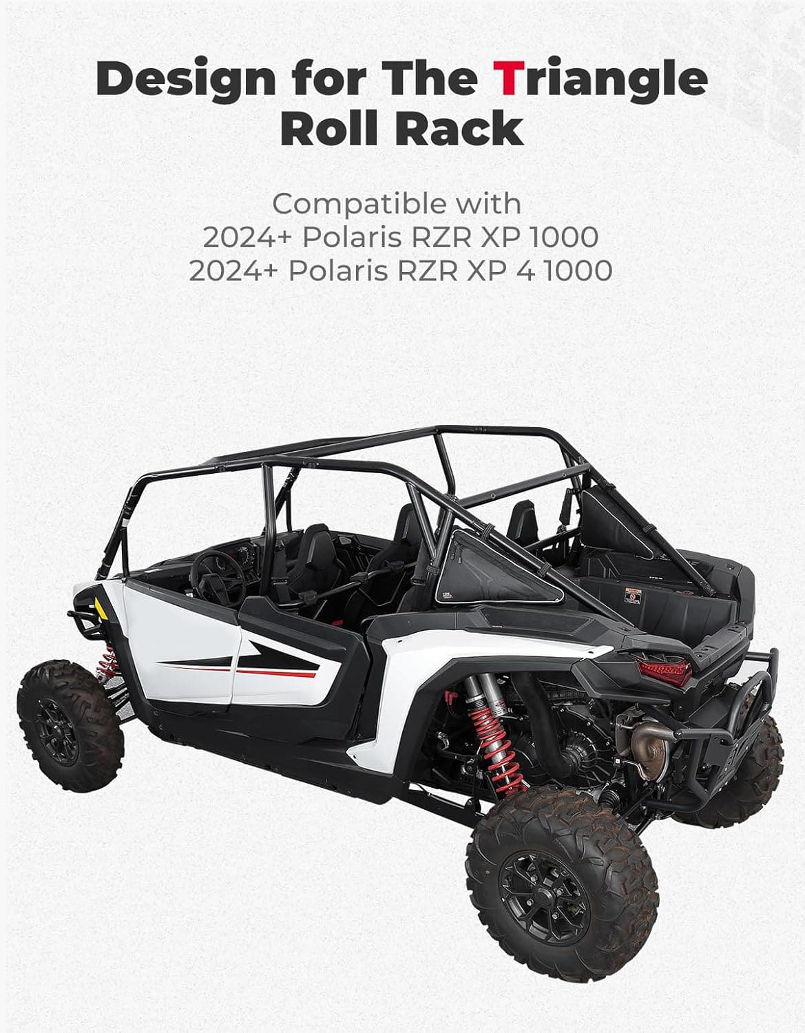 Photo of UTV Storage Bags Side Tool Bags for Polaris RZR XP 1000/4 2024-2025 by Kemimoto - Premium for UTVs / Side by Sides