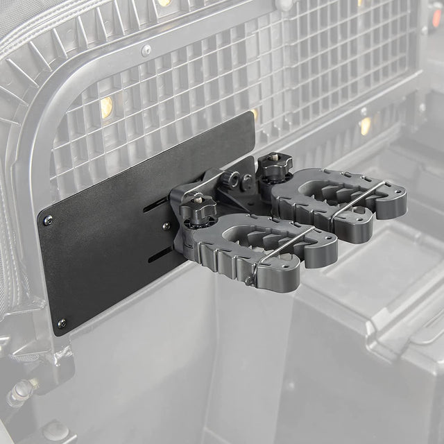 Photo of Gun Holder Rack For Polaris/ Can Am/ Honda/ Kawasaki by Kemimoto - Premium for UTVs / Side by Sides
