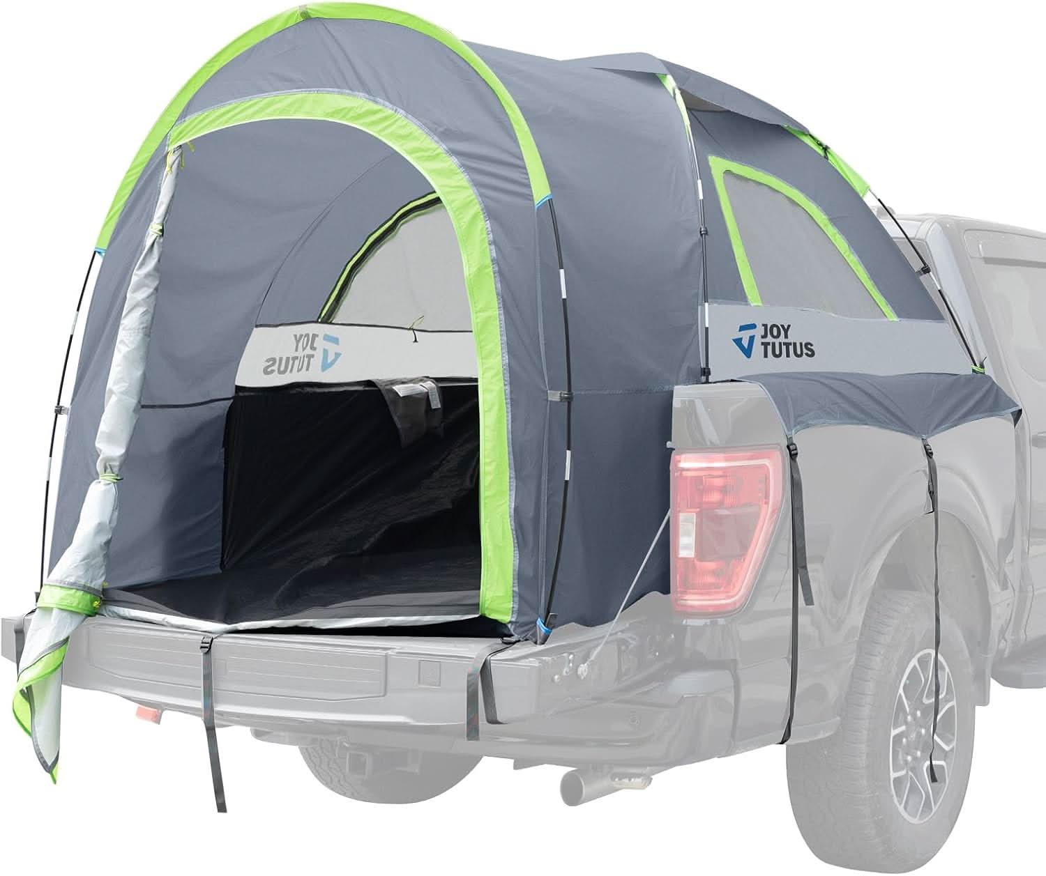 Photo of JOYTUTUS Truck Tent with Rainfly 5.5Ft-6Ft by Kemimoto - Premium for UTVs / Side by Sides