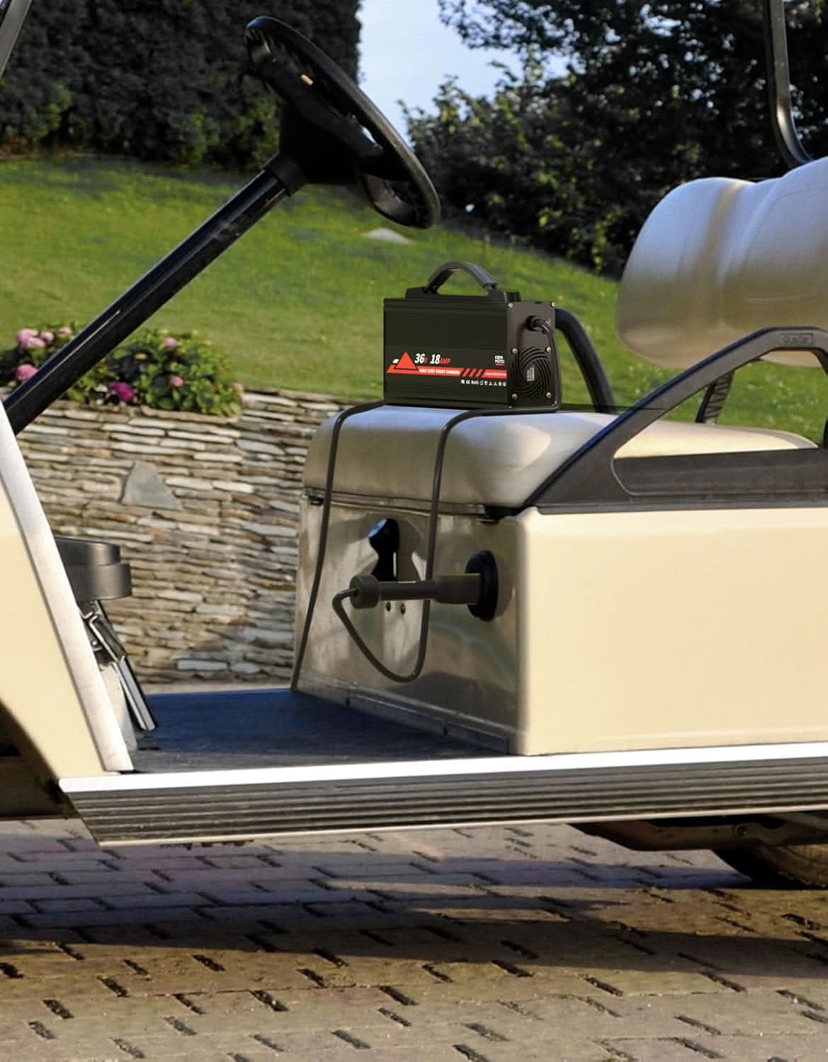 Photo of KEMIMOTO 36V Golf Cart Battery Charger by Kemimoto - Premium for UTVs / Side by Sides