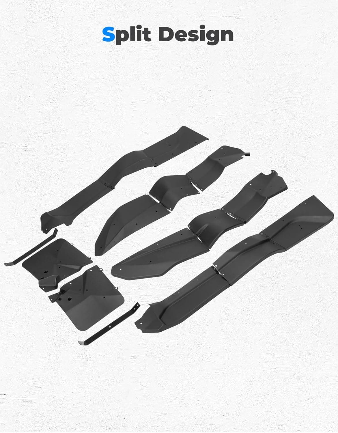Photo of Wider Fender Flares Extensions for Talon 1000X 1000R 1000X-4 (2019-2024) by Kemimoto - Premium for UTVs / Side by Sides