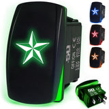 Waterproof Funny Rocker Switch - 12V ON/Off, LED Backlit with Custom Etched Design | R1 Industries
