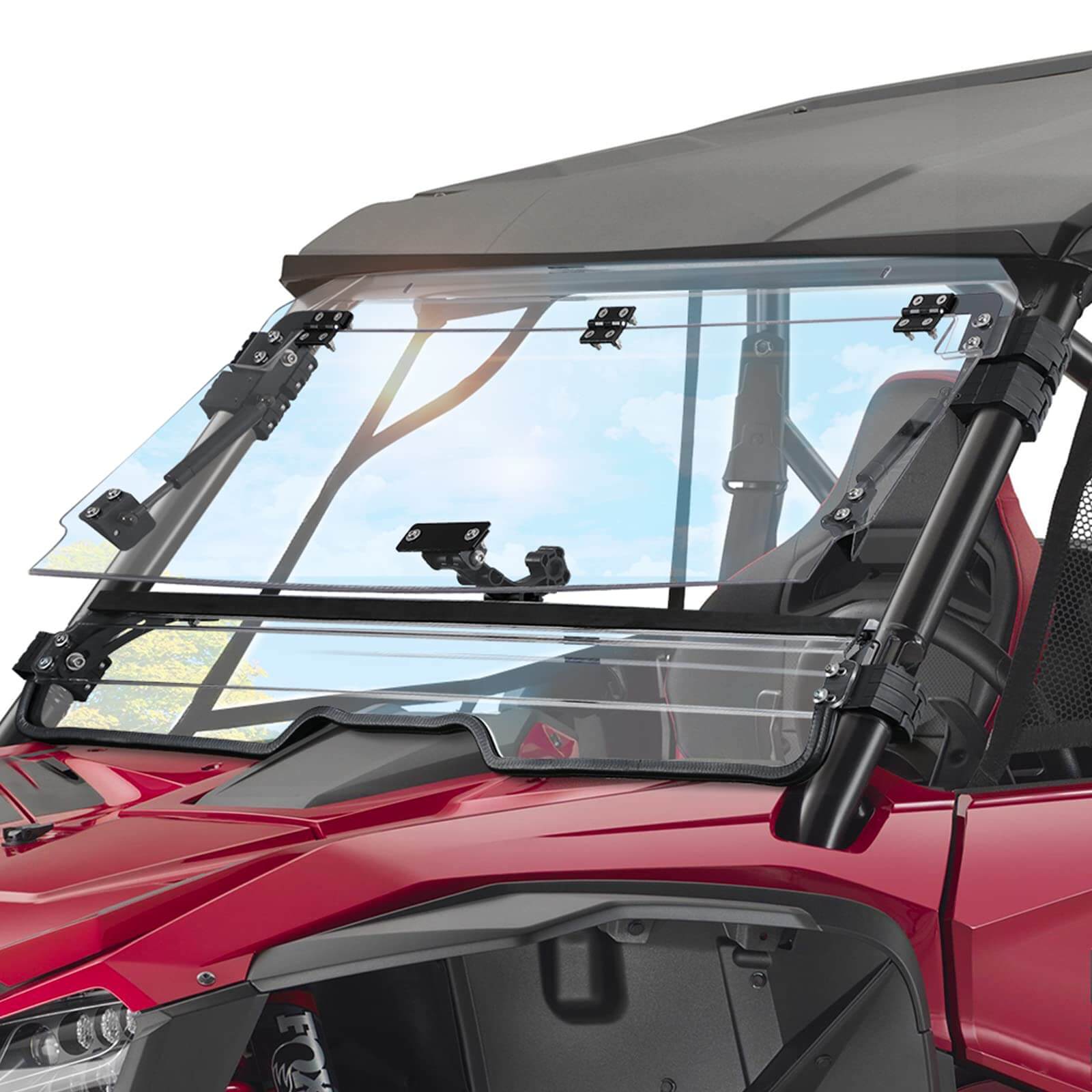 Photo of Kemimoto Flip 3-in-1 Windshield for Talon 1000X/1000R/1000X-4 by Kemimoto - Premium for UTVs / Side by Sides