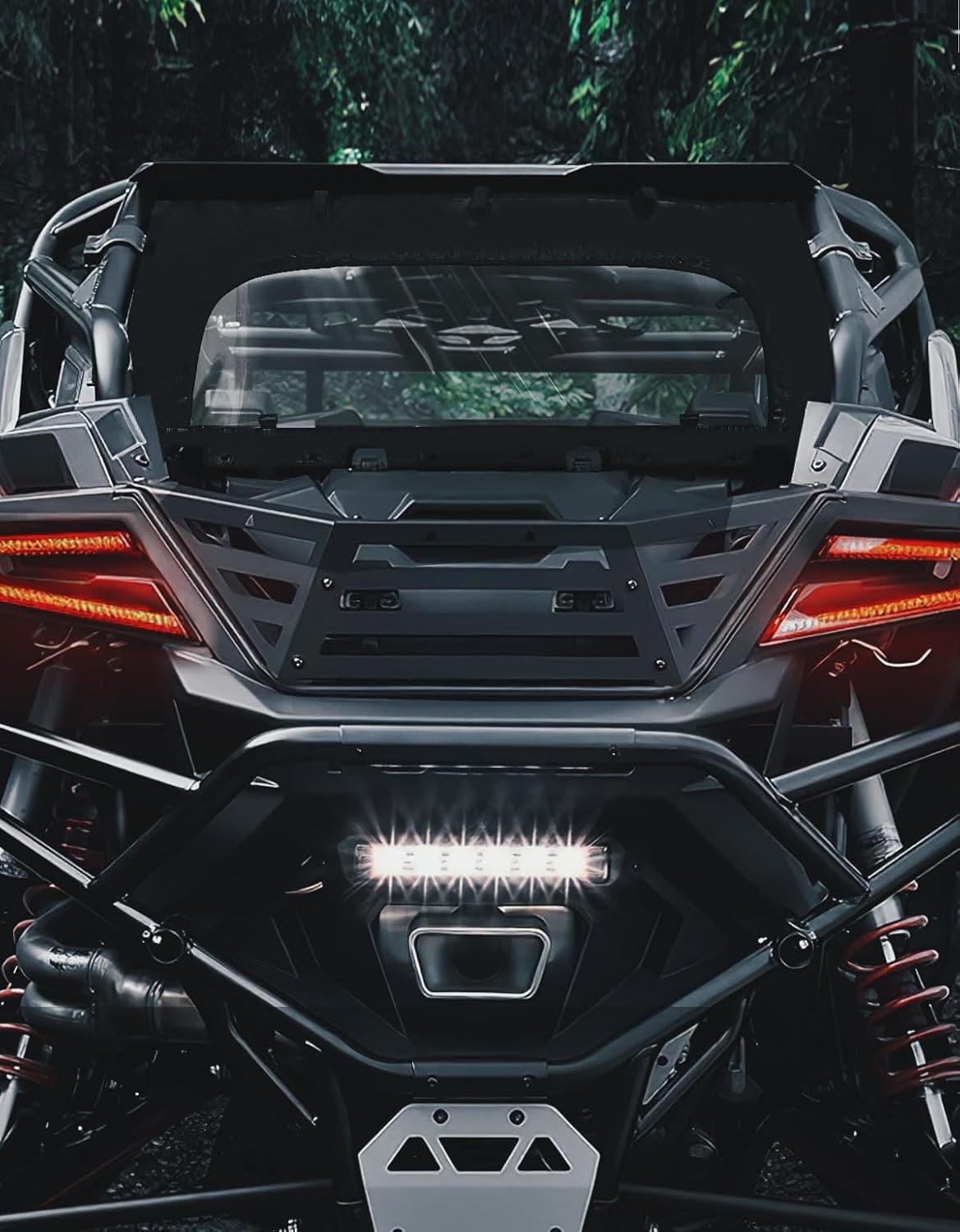 Photo of Soft Rear Windshield for Polaris RZR PRO R/ R4 2022-2024 by Kemimoto - Premium for UTVs / Side by Sides