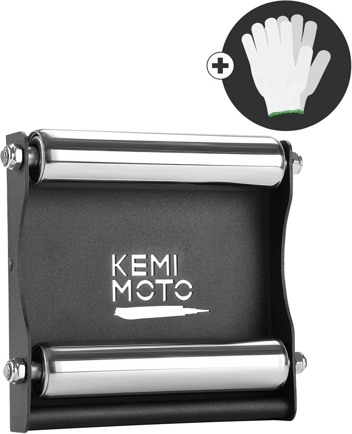 Photo of Motorcycle Wheel Cleaning Stand Portable Wheel Roller Stand Support Parking by Kemimoto - Premium for UTVs / Side by Sides
