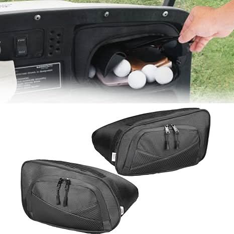 Photo of Golf Cart Dash Storage Bag for EZ-GO TXT 1993-2013 Dashboard by Kemimoto - Premium for UTVs / Side by Sides