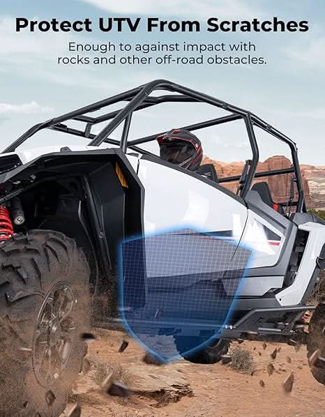 Photo of Nerf Bars Rock Sliders for Polaris RZR XP 1000/ XP 4 1000 2024-2025 by Kemimoto - Premium for UTVs / Side by Sides