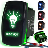 Waterproof Funny Rocker Switch - 12V ON/Off, LED Backlit with Custom Etched Design | R1 Industries