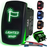 Waterproof Funny Rocker Switch - 12V ON/Off, LED Backlit with Custom Etched Design | R1 Industries