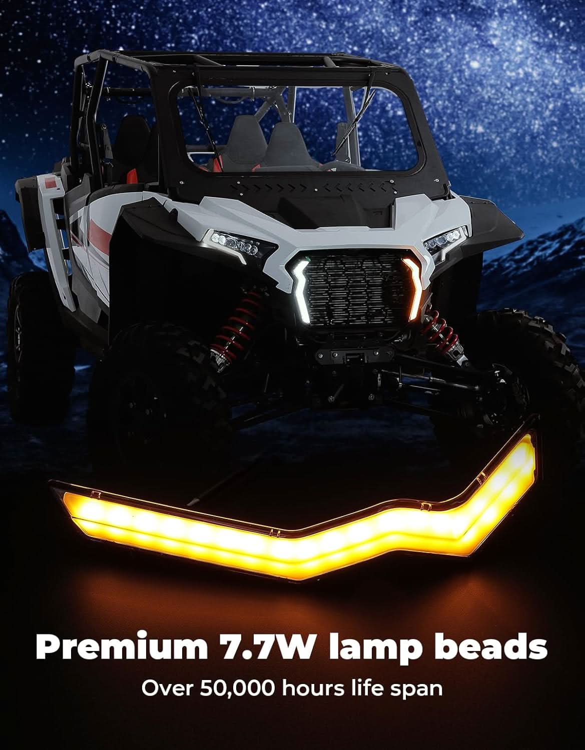 Photo of Running lights Accent Lights for 2024+ Polaris RZR XP 1000/4 1000 by Kemimoto - Premium for UTVs / Side by Sides