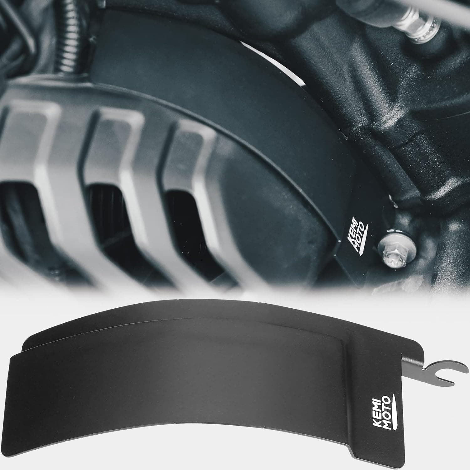 Photo of Left Engine Side Cover for Sportster S 1250 RH1250S 2021-2023 by Kemimoto - Premium for UTVs / Side by Sides