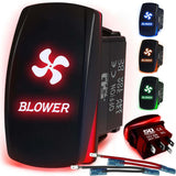 Waterproof Funny Rocker Switch - 12V ON/Off, LED Backlit with Custom Etched Design | R1 Industries