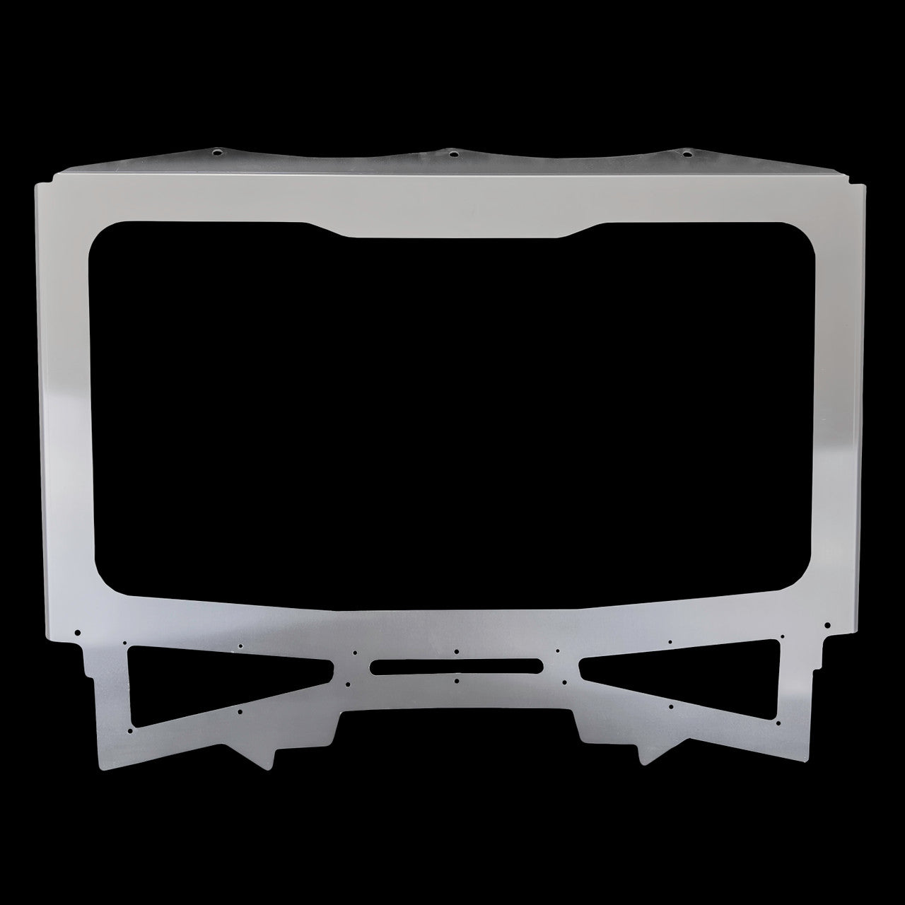 Photo of FASTBACK PRO XP4 +XP2 Windshield Frame (FITS RADIUS STYLE CAGES ONLY) by SDR Motorsports - Premium Windshields for UTVs / Side by Sides