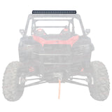 50 Caliber Racing Polaris General LED Light Bar Brackets - Brow Mount + USA Made Steel (2015-2018)