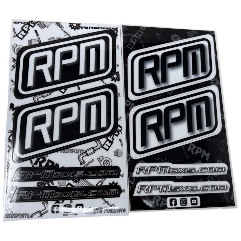 Photo of RPM Sticker Sheet by RPM SXS - Premium for UTVs / Side by Sides