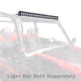 50 Caliber Racing Polaris General LED Light Bar Brackets - Brow Mount + USA Made Steel (2015-2018)