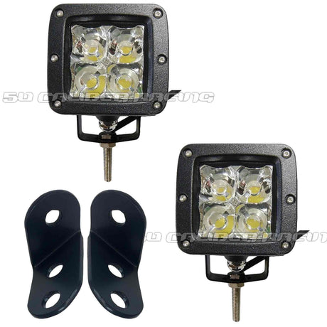 Polaris General A-Pillar Pod Light Mounts