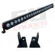 50 Caliber Racing Polaris General LED Light Bar Brackets - Brow Mount + USA Made Steel (2015-2018)