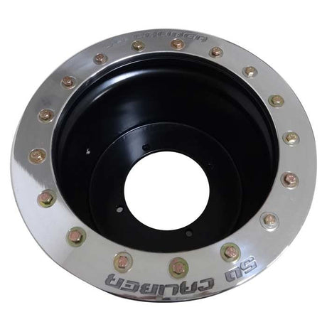 50 Caliber Racing 12x8 Beadlock wheel 4x115mm .190 4/4 Black