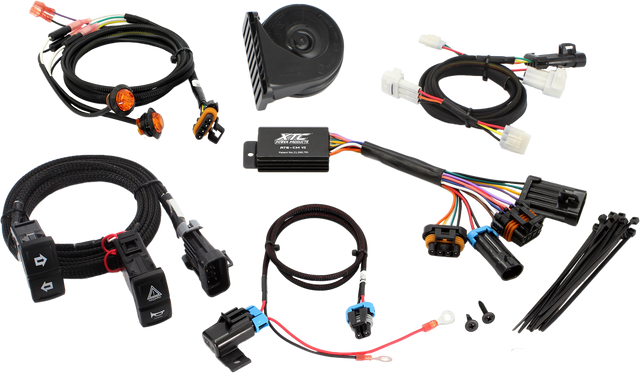 Photo of SELF CANCELING T/S KIT W/HORN by XTC POWER PRODUCTS - Premium Illumination for UTVs / Side by Sides