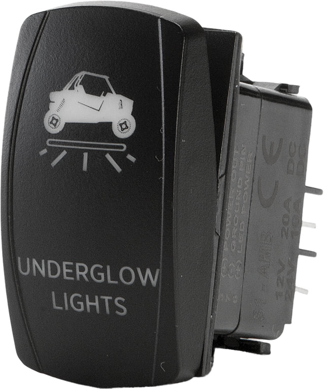 Photo of UNDERGLOW LIGHTING SWITCH PRO SERIES BACKLIT by OPEN TRAIL - Premium Switches for UTVs / Side by Sides