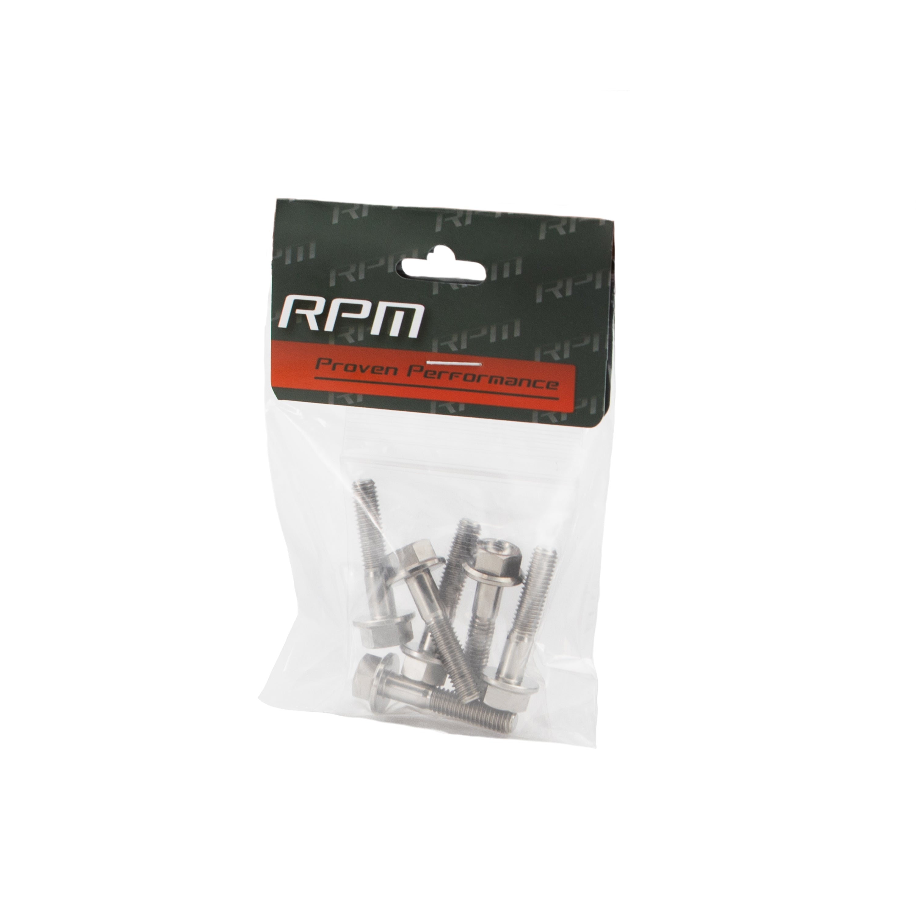 Photo of RPM RMK Patriot Boost / 9R P22 TITANIUM Clutch Cover Bolts (QTY 6) #7519036 Hex Screw Flange M6X1.0X30mm by RPM SXS - Premium for UTVs / Side by Sides