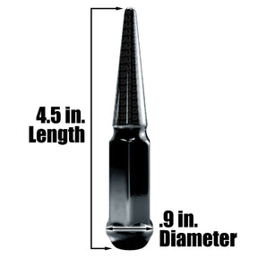 50 Caliber Racing 4.5 Inch Spike Lug Nut Singles