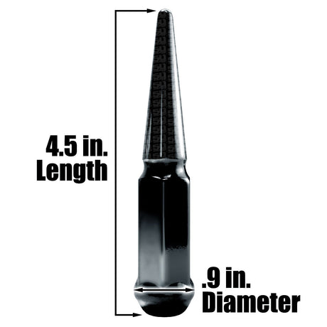 50 Caliber Racing 4.5 Inch Spike Lug Nut Singles
