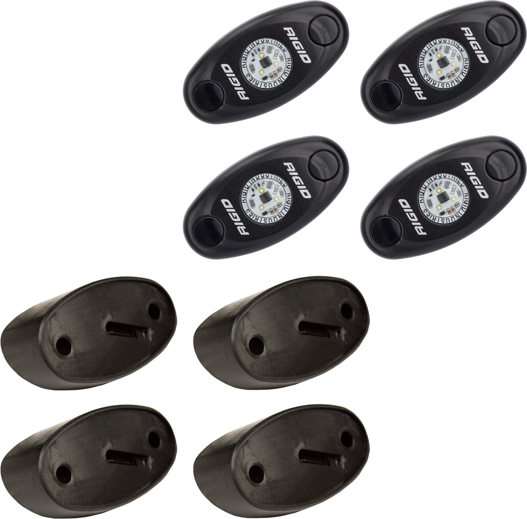 Photo of ROCK LIGHT KIT BLUE /4 by RIGID - Premium Illumination for UTVs / Side by Sides