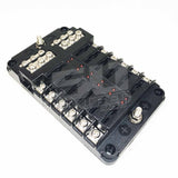 50 Caliber Racing 12 Way Standard LED Circuit Screw Fuse Block