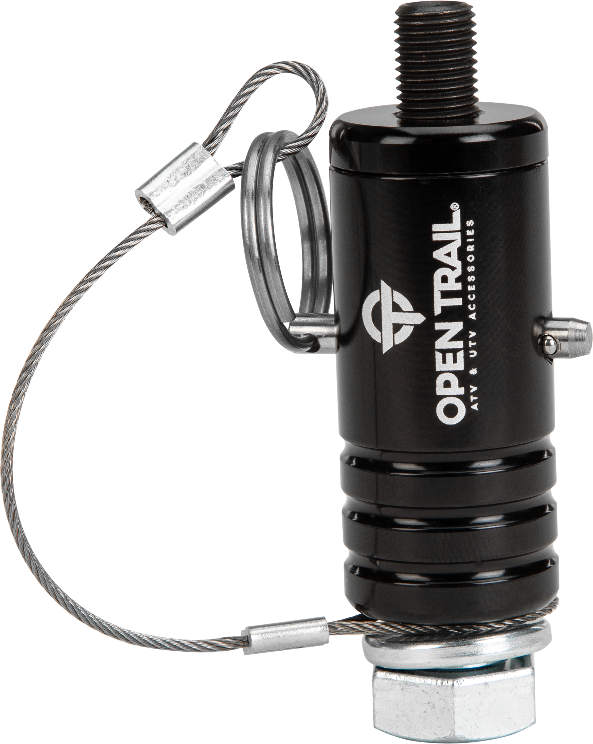 Photo of QUICK-RELEASE WHIP MOUNT BLACK by OPEN TRAIL - Premium Mounts/Brackets for UTVs / Side by Sides