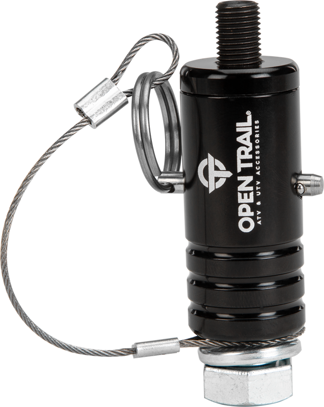 Photo of QUICK-RELEASE WHIP MOUNT BLACK by OPEN TRAIL - Premium Mounts/Brackets for UTVs / Side by Sides