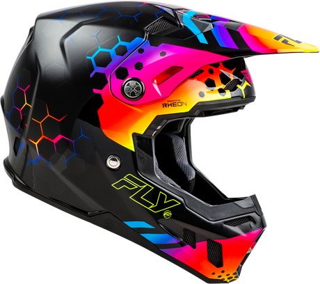 Photo of FORMULA CC TEKTONIC HELMET BLACK/SUNSET MD by FLY RACING - Premium Helmets for UTVs / Side by Sides