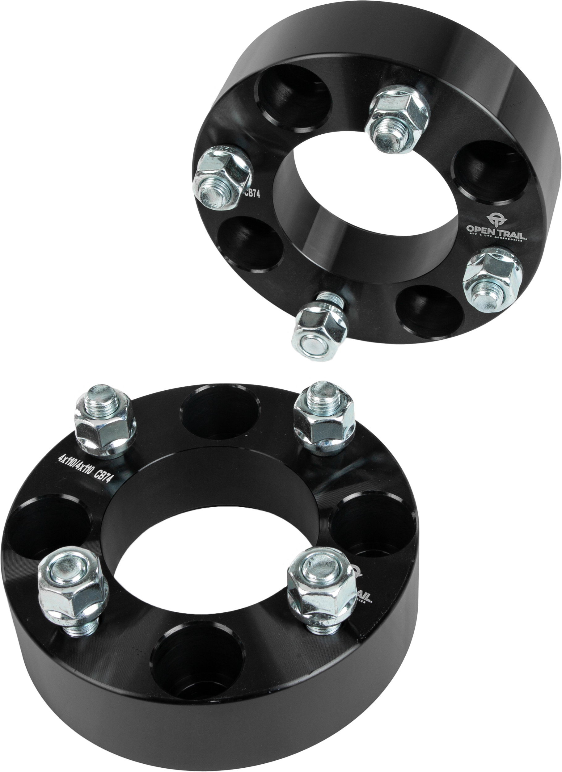 Photo of WHEEL SPACER 1.5" 4/110 STUD: 12MM X 1.5MM by OPEN TRAIL - Premium Wheel Components for UTVs / Side by Sides